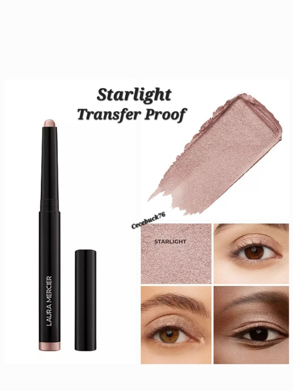 🌺Laura Mercier Starlight Caviar Stick Cream Eyeshadow Waterproof